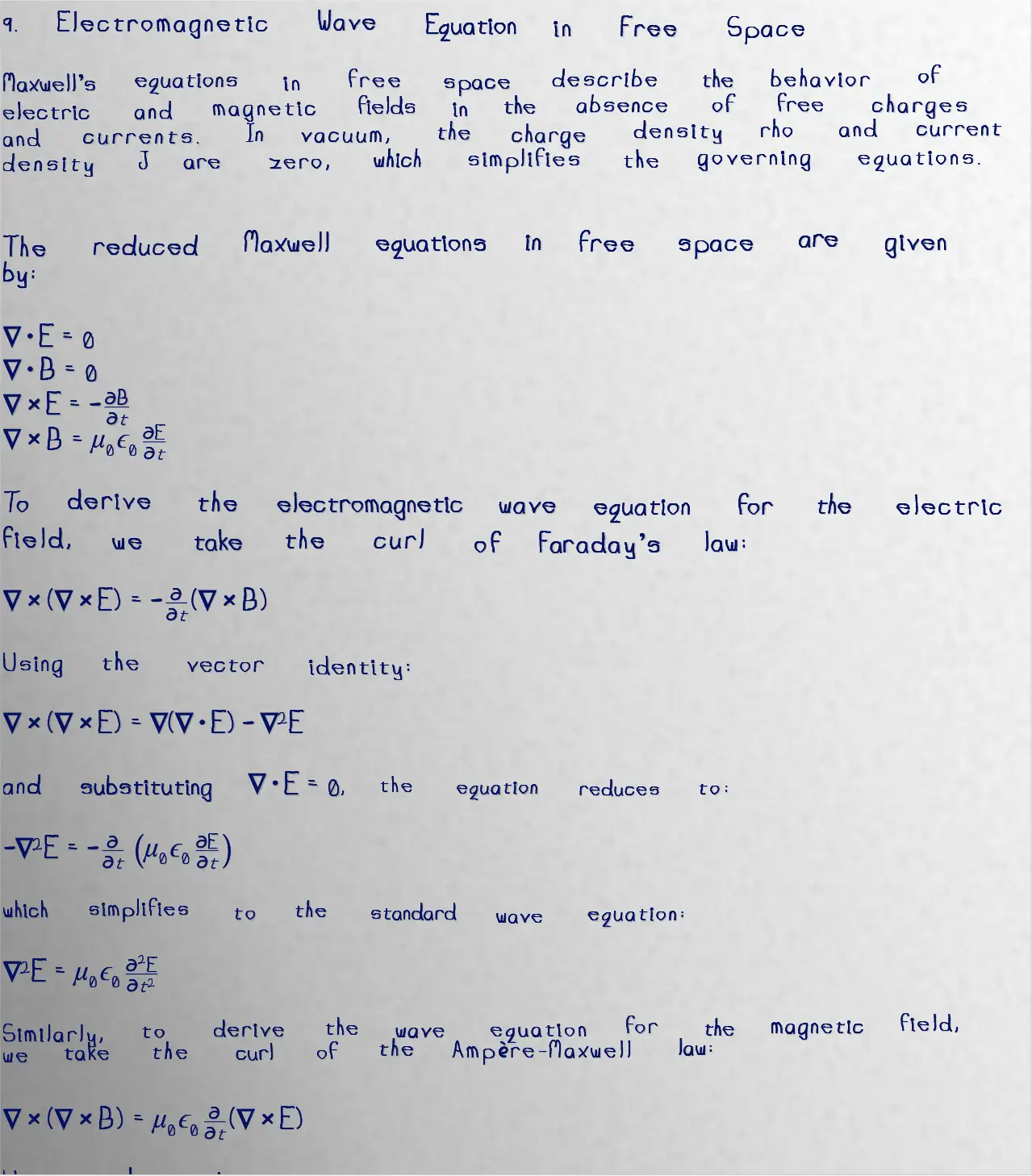 Personalized handwritten document created with VERA